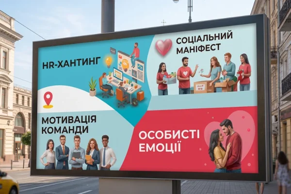 Білборд — це не лише навігатор: 5 нестандартних завдань, які вирішує зовнішня реклама