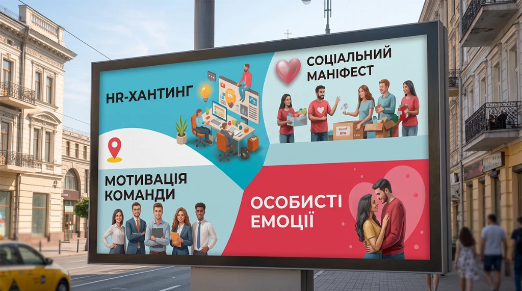 Білборд — це не лише навігатор: 5 нестандартних завдань, які вирішує зовнішня реклама
